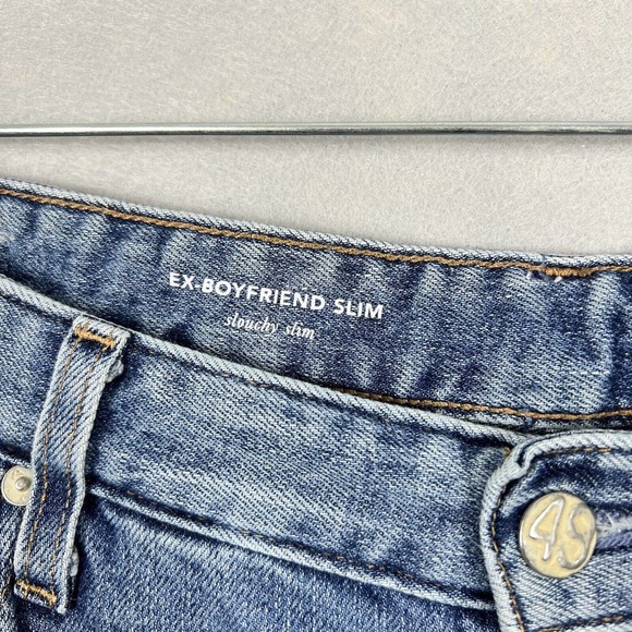 Adriano Goldschmied Jeans Size 32 Ex-Boyfriend Slouchy Slim Denim Stretch - Picture 3 of 12